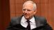 Deutschland Finanzminister Wolfgang Schäuble Deutschland Finanzminister Wolfgang Schäuble