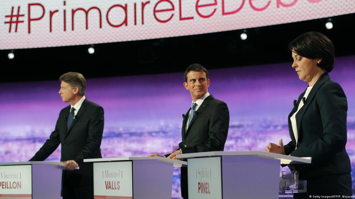 Fragile French left holds fractious debate DW 01/13/2017