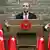 Turkish President Recep Tayyip Erdogan speaks at the the Presidential Complex in Ankara