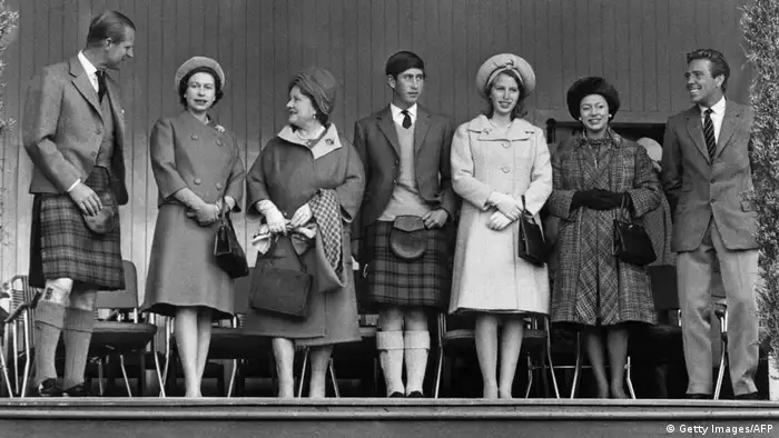 Großbritannien könligliche Familie 1965 mit Lord Snowdon (Getty Images/AFP)