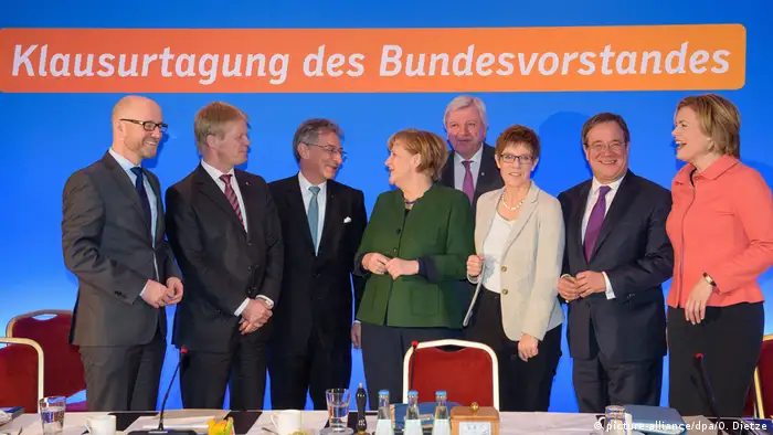 Deutschland Auftakt Klausurtagung CDU-Bundesvorstand