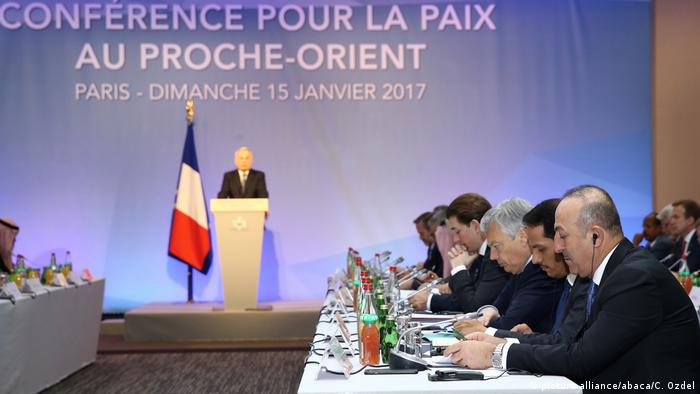 Frankreich Nahost-Konferenz in Paris (picture-alliance/abaca/C. Ozdel)