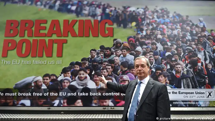 Nigel Farage Brexit Poster