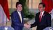 Indonesien Joko Widodo empfängt Shinzo Abe Indonesien Joko Widodo empfängt Shinzo Abe