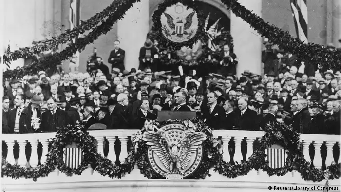 US Präsidenten Amtseinführungen Franklin Delano Roosevelt (Reuters/Library of Congress)