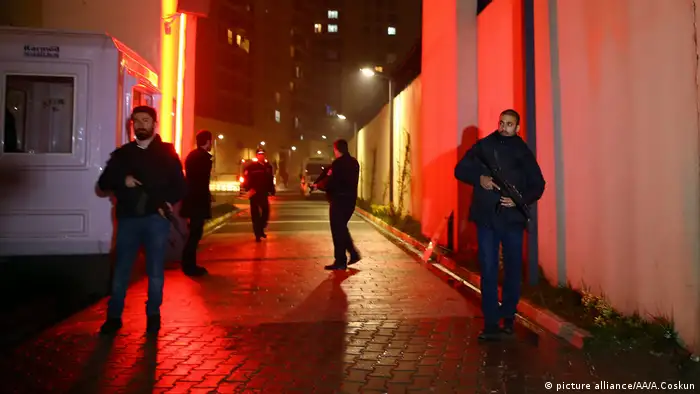 Istanbul Türkei mutmaßlicher Terrorist verhaftet