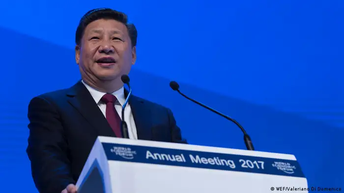 Schweiz Davos China Präsident Xi Jinping Weltwirtschaftsforum