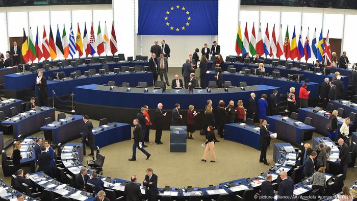 Frankreich EU-Parlament in Straßburg