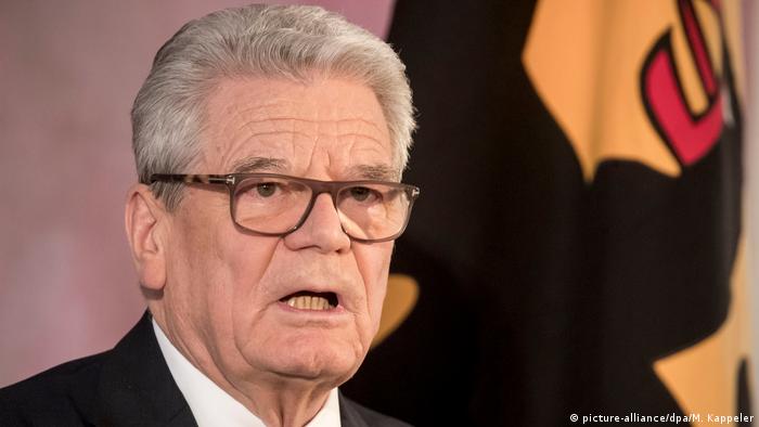 Deutschland Abschiedsrede von Bundespräsident Gauck