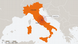Karte Erdbeben Italien Amatrice DEU Karte Erdbeben Italien Amatrice DEU