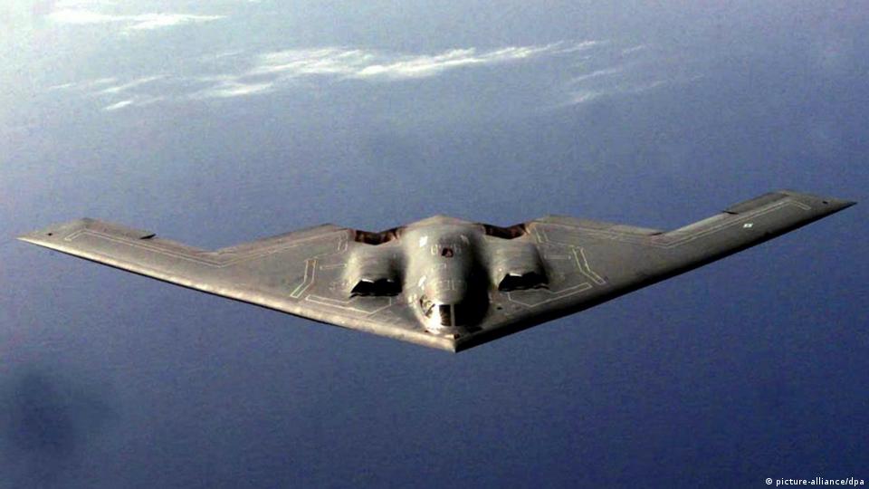 بمب‌افکن بی ۲ که در حمله آمریکا به تاسیسات اتمی ایران شرکت داشت