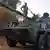 Senegal Gambia Panzer vor Grenze