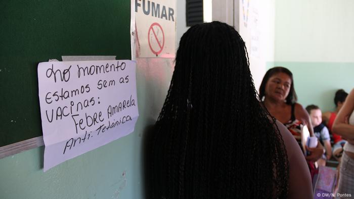 Brasilien Gelbfieberimpfung (DW/N. Pontes)