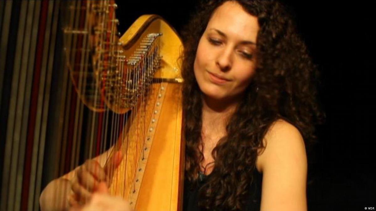 Engelsgleich: Harfenistin Hanna Rabe