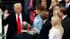 Трамп на церемонии инаугурации Трамп на церемонии инаугурации