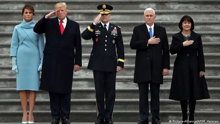 Washington Amtseinführung Trump Parade (Picture-Alliance/AP/M. Heiman)