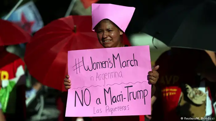 Women's March in Buenos Aires Argentinien (Reuters/M. Brindicci)