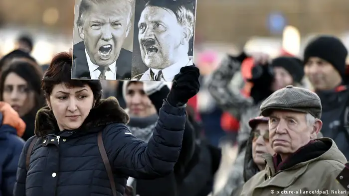 Women's March in Helsinki Finnland (picture-alliance/dpa/J. Nukari)