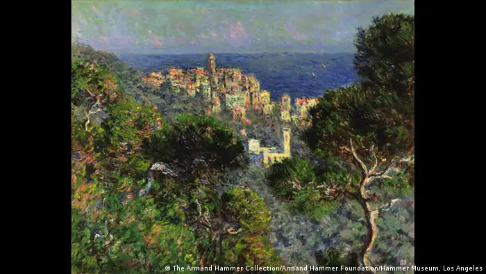 Vue de Bordighera by Claude Monet, 1884, Foto: Fondation Beyeler