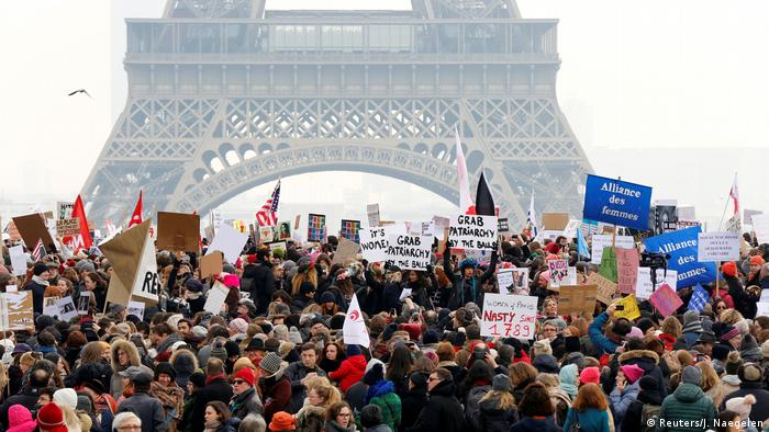  Women's March in Paris Frankreich (Reuters/J. Naegelen)