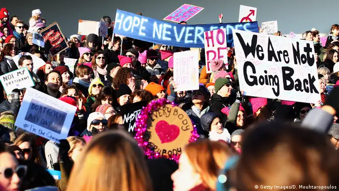 Women's March in Amsterdam Niederlande (Getty Images/D. Mouhtaropoulos)