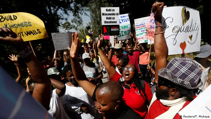 Women's March in Nairobi Kenia (Reuters/T. Mukoya)