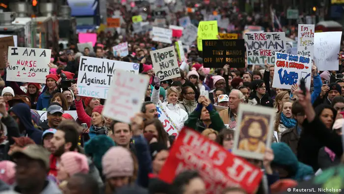 Women's March in Washington USA (Reuters/L. Nicholson)