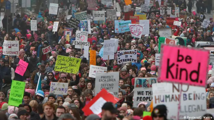 Women's March in Ottawa Kanada (Reuters/C. Wattie)