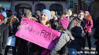 Women's March in Frankfurt
