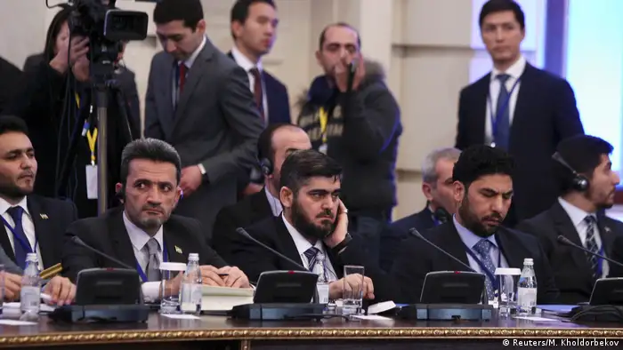 Kasachstan Syrien Friedensgespräche in Astana Opposition