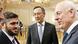 Kasachstan Syrien Friedensgespräche in Astana Staffan de Mistura mit Mohammad Alloush Kasachstan Syrien Friedensgespräche in Astana Staffan de Mistura mit Mohammad Alloush