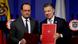 Kolumbien Staatsbesuch Francois Hollande bei Juan Manuel Santos in Bogota Kolumbien Staatsbesuch Francois Hollande bei Juan Manuel Santos in Bogota
