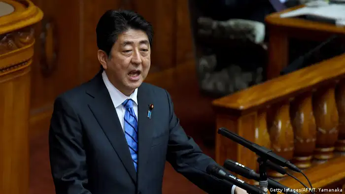 Japan Shinzo Abe (Getty Images/AFP/T. Yamanaka)