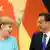 China Ministerpräsident Li Keqiang und Angela Merkel
