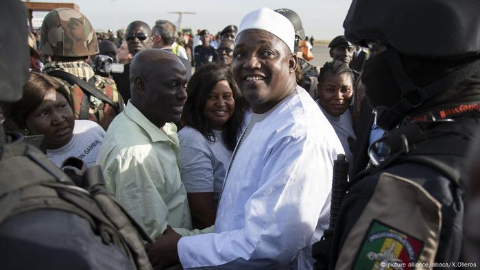 Gambia's new President Adama Barrow