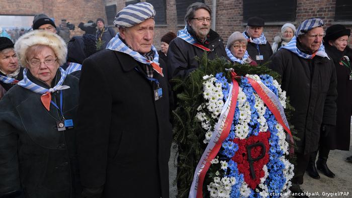 Polen 72. Jahrestag Befreiung Auschwitz (picture-alliance/dpa/A. Grygiel/PAP)