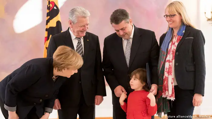 Deutschland Entlassung und Ernennung von Bundesministern