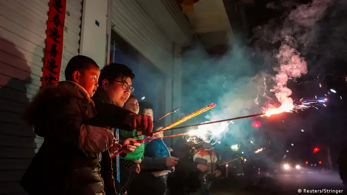 Neujahrsfest in China Lianyungang