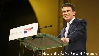 Frankreich Wahlen Manuel Valls
