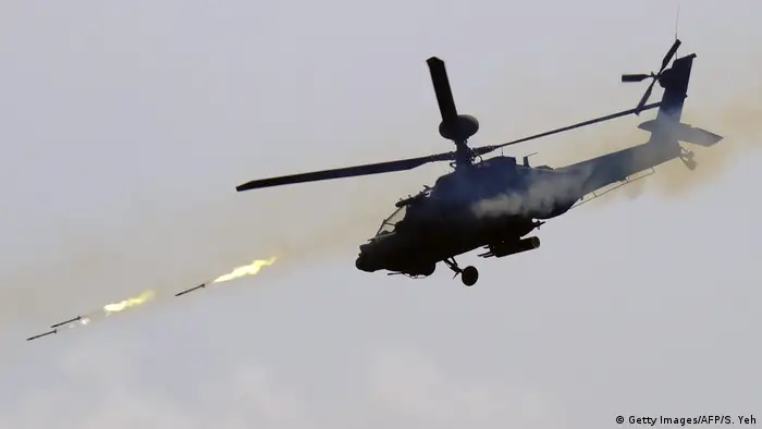 US Apache Hubschrauber