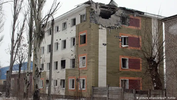 Ukrainische Kleinstadt Awdijiwka (picture alliance/dpa/F. Kohler)