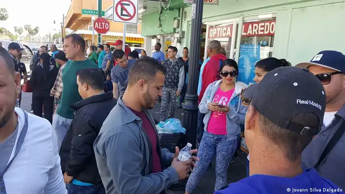 Mexiko gestrandete Kubaner in Nuevo Laredo (Jovann Silva Delgado)