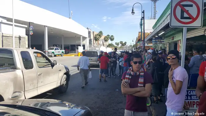 Mexiko gestrandete Kubaner in Nuevo Laredo (Jovann Silva Delgado)
