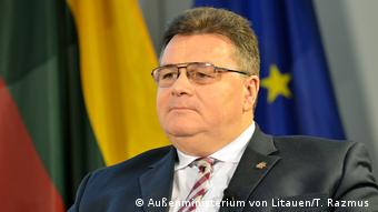 Министр иностранных дел Литвы Линас Линкявичус (фото из архива)