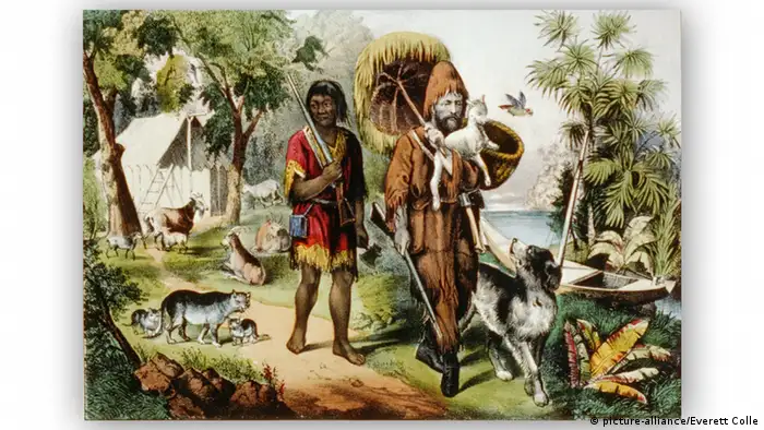 Illustration from Robinson Crusoe