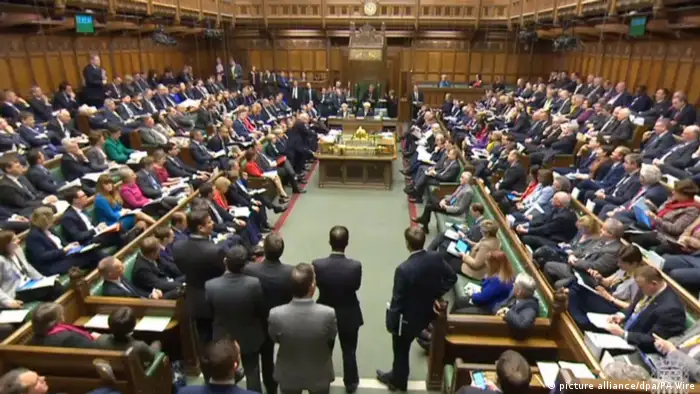 Großbritanien Britisches Parlament beginnt mit Debatte über Brexit-Gesetz (picture alliance/dpa/PA Wire)