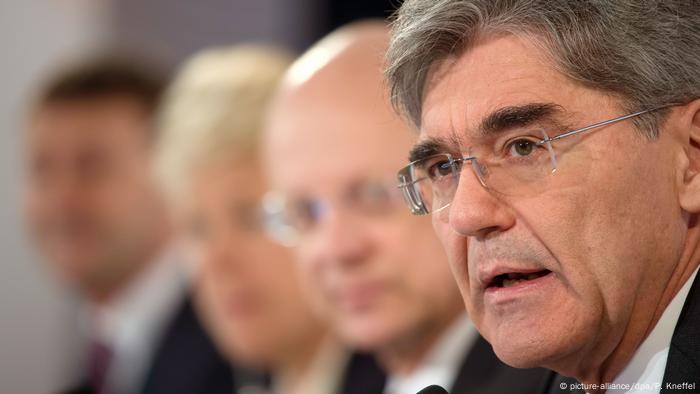 Der Siemens Vorstandsvorsitzende Joe Kaeser