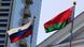 Российский и белорусский флаги Российский и белорусский флаги