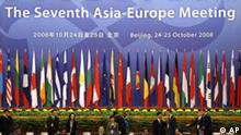 Cumbre Asia-Europa: juntos contra la crisis financiera