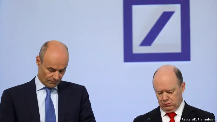 Deutschland Deutsche Bank - Jahreszahlen 2016 (Reuters/K. Pfaffenbach)